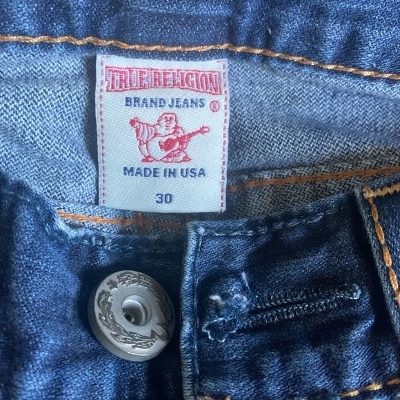 True Religion Big Billy T Flare Leg Seat 34 - Picture 4 of 5